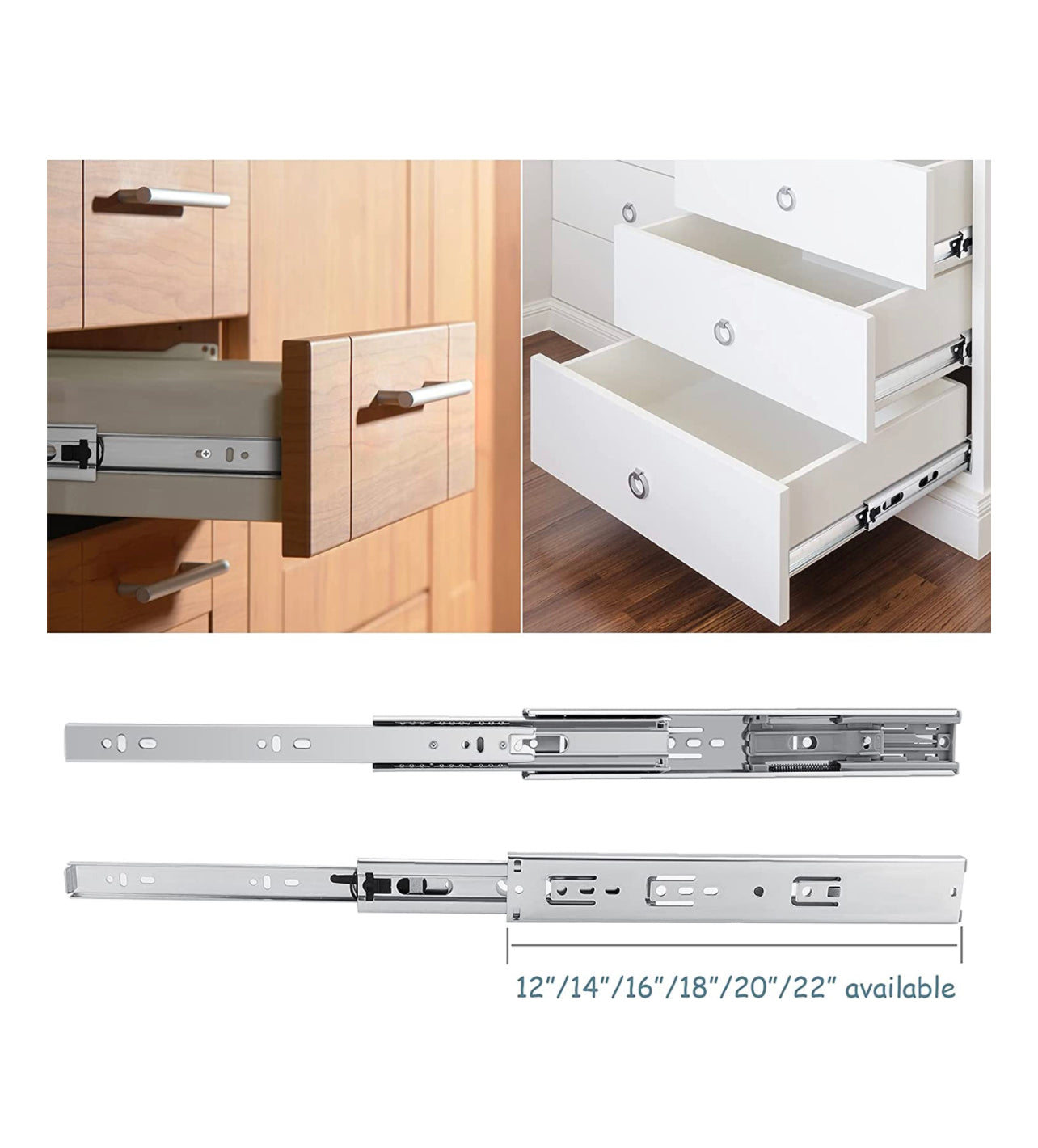 Soft-Close ball-bearing Drawer slides