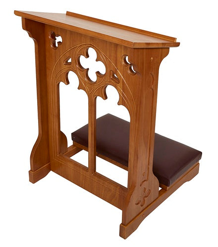 Gothic wood Prie-Dieu