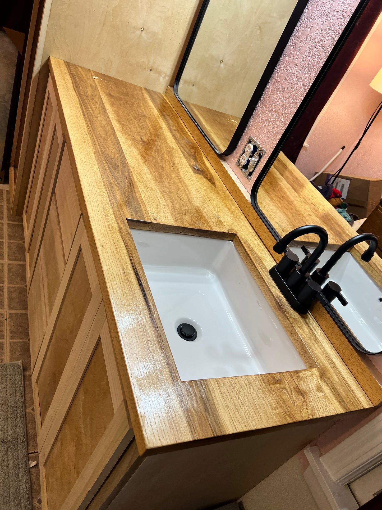 Wood countertops (1.25"-2" Solid material)