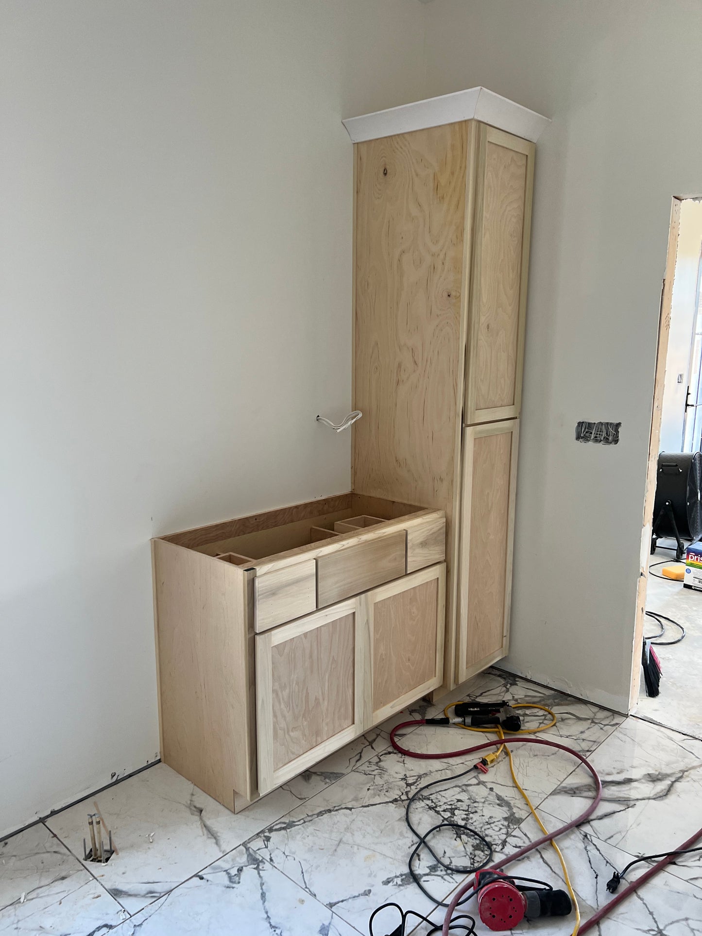 Custom Sized Vanity Cabinets