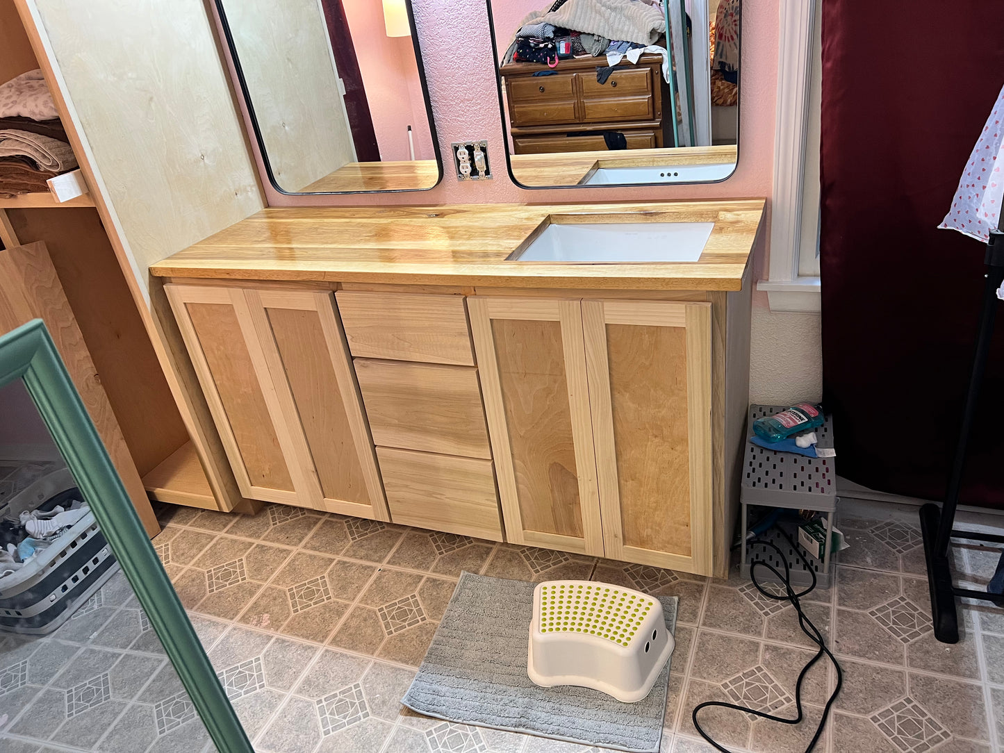 Custom Sized Vanity Cabinets